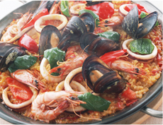 献立の一例：会社のご同僚8人を招いての新築のお披露目パーティー