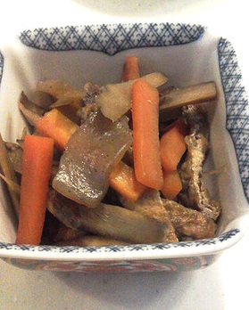 具だくさんのきんぴら